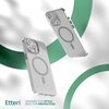 Etui ETTERI Color Mag do Apple iPhone 12/12 Pro Przezroczysto-szary Kompatybilność Apple iPhone 12 Pro