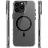 Etui ETTERI Color Mag do Apple iPhone 16 Pro Max Przezroczysto-czarny Dominujący kolor Przezroczysto-czarny
