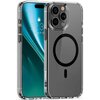 Etui ETTERI Color Mag do Apple iPhone 15 Pro Przezroczysto-czarny