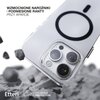Etui ETTERI Color Mag do Apple iPhone 15 Pro Przezroczysto-czarny Materiał Poliwęglan