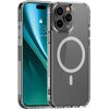 Etui ETTERI Color Mag do Apple iPhone 14 Pro Przezroczysto-szary