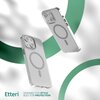 Etui ETTERI Color Mag do Apple iPhone 13 Przezroczysto-szary Typ Etui magnetyczne
