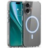 Etui ETTERI Color Mag do Apple iPhone 16 Plus Przezroczysto-niebieski