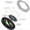 Lampa solarna SASKA GARDEN 8 LED SMD (12 szt.) Styl Nowoczesny