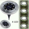 Lampa solarna SASKA GARDEN 8 LED SMD (12 szt.) Materiał obudowy Stal nierdzewna