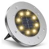 Lampa solarna SASKA GARDEN 8 LED SMD (12 szt.) Szerokość [mm] 120