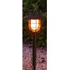Lampa solarna SASKA GARDEN Efekt Płomienia Głębokość [mm] 110