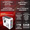 Komputer MAD DOG HAF500ARGB-W-A01DR32 R7-7800X3D 32GB RAM 1TB SSD Radeon RX9070XT Wi-Fi Procesor AMD Ryzen 7 7800X3D