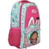Plecak KIDS EUROSWAN GD00043 Koci Domek Gabi Różowo-turkusowy Motyw Koci Domek Gabi