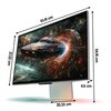 Monitor SAMSUNG Odyssey 3D G90XF LS27FG900XUXEN 27" 3840x2160px IPS 165Hz 1 ms [GTG] Częstotliwość odświeżania obrazu [Hz] 165