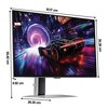 Monitor SAMSUNG Odyssey G8 LS27FG810SUXEN 27" OLED 3840x2160px 240Hz 0.03 ms [GTG] Częstotliwość odświeżania obrazu [Hz] 240