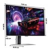 Monitor SAMSUNG Odyssey G8 LS32FG810SUXEN 32" OLED 3840x2160px 240Hz 0.03 ms [GTG] Częstotliwość odświeżania obrazu [Hz] 240