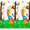 Mata piankowa EXTRALINK 4336 Składana 150 x 200 x 1 cm Płeć Dziewczynka