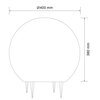 Lampa ogrodowa GOLDLUX Argento 330352 Szary Głębokość [mm] 400