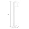 Lampa ogrodowa GOLDLUX Boston 330987 Głębokość [mm] 125