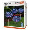 Lampa solarna SUPERLED Treesi RGB 5251 4 szt. Szerokość [mm] 180