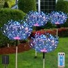 Lampa solarna SUPERLED Treesi RGB 5251 4 szt. Kolor Biało-czarny