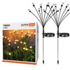Lampa solarna SUPERLED Treesi II 2 szt. Kolor Czarno-Biały