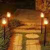 Lampa solarna SUPERLED Flami XXL 2 szt. Kolor Czarny