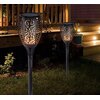 Lampa solarna SUPERLED Flami XXL 2 szt. Wyposażenie Grot do mocowania lampy w ziemi