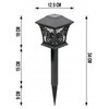 Lampa solarna SUPERLED Butterfly 5242 (6 Szt.) Szerokość [mm] 125