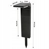 Lampa solarna SUPERLED Lumico 5261 Kolor Czarny