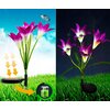 Lampa solarna SUPERLED Lilie 5266 Kolor Różowy