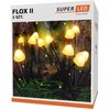 Lampa solarna SUPERLED Flox II 5248K (2 szt.) Kolor Czarno-Biały