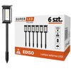 Lampa solarna SUPERLED Ediso II 6 szt. Głębokość [mm] 65