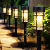 Lampa solarna SUPERLED Ediso III 4 szt. Kolor Czarny