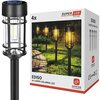 Lampa solarna SUPERLED Ediso III 4 szt. Wysokość [mm] 550