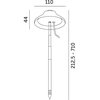 Lampa LED do roślin KOBI Design Verdi 001457 Barwa światła Ciepłobiała