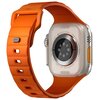 Pasek UNIQ Stride do Apple Watch 4/5/6/7/8/9/SE/SE2/Ultra/Ultra 2 (42/44/45/49mm) Pomarańczowy Materiał Aluminium
