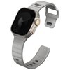 Pasek UNIQ Stride do Apple Watch 4/5/6/7/8/9/SE/SE2/Ultra/Ultra 2 (42/44/45/49mm) Szary Materiał Guma