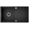 Zlewozmywak DEANTE Zorba ZQZV2113 + bateria Grafitowy Komora 1 344 x 367 x 150 mm