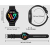 Smartwatch WEOFLY Curve 46mm Czarny Rodzaj Smartwatch