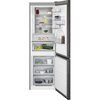 Lodówka AEG RCB732E5MB No frost 186cm Czarna Liczba półek 3