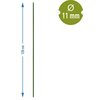Podpory do roślin BROWIN 720442 120 cm (10 szt.) Materiał wykonania Tworzywo sztuczne