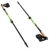 Kijki do nordic walking NILS NW8611 (93 - 125 cm) Czarno-zielony