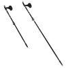 Kijki do nordic walking NILS NW8612 (93 - 125 cm) Czarno-szary Kolor dominujący Czarno-szary