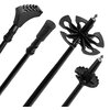 Kijki do nordic walking NILS NW8612 (93 - 125 cm) Czarno-szary Gwarancja 24 miesiące