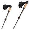 Kijki do nordic walking NILS NW8613 (93 - 125 cm) Czarno-złoty Składane Tak