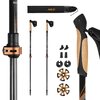 Kijki do nordic walking NILS NW8613 (93 - 125 cm) Czarno-złoty Załączona dokumentacja Instrukcja obsługi w języku polskim
