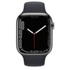 APPLE Watch 7 GPS + Cellular 45mm koperta ze stali nierdzewnej (grafitowy) + pasek sportowy (północ) Kształt Prostokątny