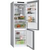Lodówka BOSCH KGN49LBCF No frost 203cm Czarna Liczba półek 5