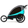 Przyczepka rowerowa KINDERKRAFT Nava 3w1 Niebieski Wentylacja Tak