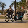 Przyczepka rowerowa KINDERKRAFT Nava 3w1 Pomarańczowy Funkcje Dwa niezależne hamulce – ręczny i nożny