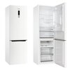 Lodówka AMICA FK3606D.2DFWi (E) No Frost 185cm Biały inox Kolor / wykończenie frontu Biały inox