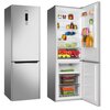 Lodówka AMICA FK3606T.2DFZX (E) No Frost 185cm Inox Kolor / wykończenie boków Szary