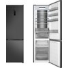 Lodówka AMICA FK3706D.5DFXCM (D) No Frost 200cm Czarny/Inox Kompresor inwerterowy Tak